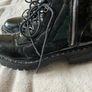 Black Patent boots size 7 Image 4