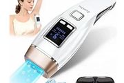 Ipl Hair Removal Device with Cooling Function, Painless Laser Hair Removal Device for Long Lasting Smooth Skin