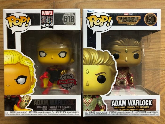 Funko Marvel: Adam Warlock Bundle