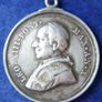 Antique 1888 Papal States Sterling Silver Medal. Pope Leo XIII. 50th Episcopal Preisthood. 11,1g Image 4