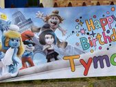 PVC personalised banners hen&stag party, birthday, company signs