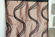 Black &amp; bronze curtains