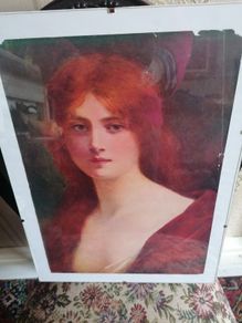 Antique Print 1910 'Youth' Gentlewoman Magazine