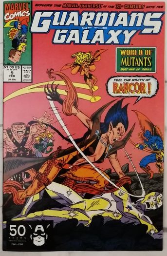 Guardians of the Galaxy Issues # 9, 10 & 11 World Of Mutants Parts 1-3 (1991)