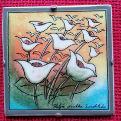 Ceramic Wall Tile "Congratulations" Arabia Finland