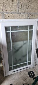 Frosted Bathroom window