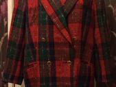Vintage Plaid Jacket