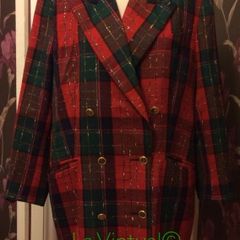 Vintage Plaid Jacket