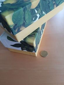 Bronnley lemon soap box