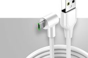 Micro USB 3A Fast Charging QC 3.0/2.0 (1.0 M) &amp; Data Sync Elbow Cable (Brand New/Warranty)
