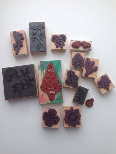 Stamping supplies set