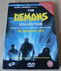 The Demons Collection DVD Box Set Dario Argento Demons Demons 2 Interview Disc Region 2