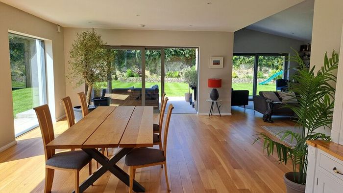 Solid wood dining chairs
