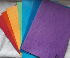 Exacompta Europa Pocket Wallet A4/Follscap File Folders/Envelopes Home Office School College