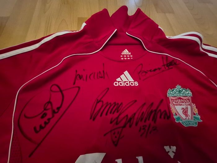Signed Liverpool Legends 2006 - 2008 Jersey