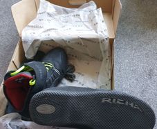 motorcycle suit, shoes 2 pairs, gloves 3 pairs + more
