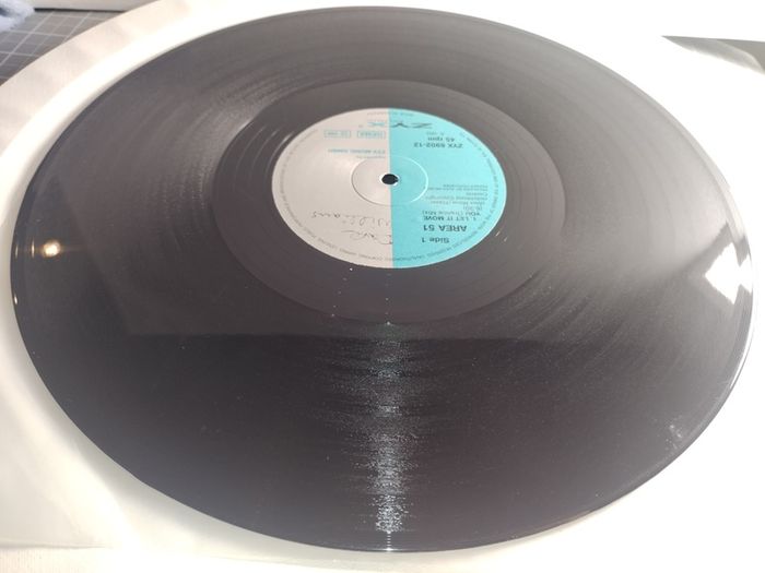 Area 51 - Let It Move You - Zyx Music - Quality German Pressing! Legendary Vocal Piano Trance Beast!!