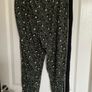 Opus green and black leopard print cropped trousers Image 10