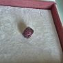 Pandora  honeysuckle pink shimmering droplet charm very good condition Image 10
