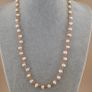 Elegant Fresh Water Pearl and Agate Beads Necklace Image 10