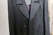 Ted Baker Twill Peacoat Navy