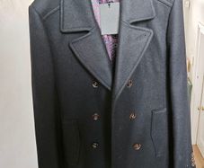 Ted Baker Twill Peacoat Navy