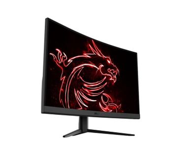MSI G32CQ4 E2 31.5 Inch WQHD Curved Gaming Monitor - 1500R 2560 x 1440 VA Panel, 170Hz / 1ms, Adaptive Sync - DP 1.2a, HDMI 2.0b CEC