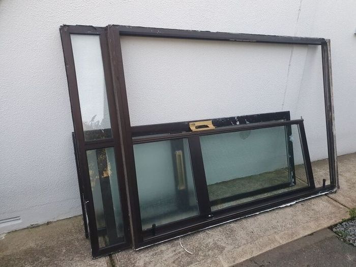 Sliding door and frame