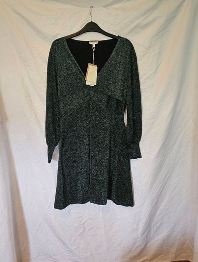 Monsoon Green Sparkly Dress