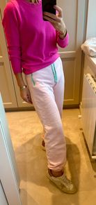 Lucy Nagle 100% cotton track bottoms