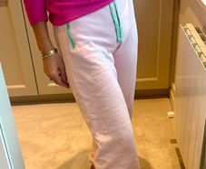 Lucy Nagle 100% cotton track bottoms