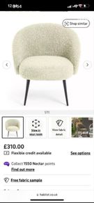 Occasional Boucle Chair