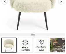 Occasional Boucle Chair