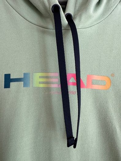 HEAD Rally Tennis Hoodie Mint Condition Green Multicolour Logo