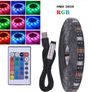 3M USB LED Light Strip Colorful Lighting 24 KEY remote control TV Desktop PC Image 3