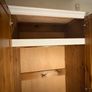 Wardrobe- painted white standalone Image 3