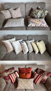 Selection of cushions
