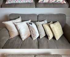 Selection of cushions