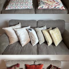 Selection of cushions