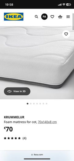 Toddler mattress