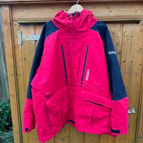 Cabelas Guidewear Fishing GORE-TEX Jacket Mens 4XL Outdoor Extreme Red