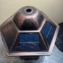Pair of Outdoor Archaic Solar Wall Lamps Image 3