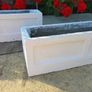 Pair of composite stone windowboxes Image 2