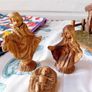 Wooden Nativity Crib Set Image 5