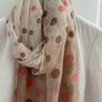 Scarf - Polka Dot with a hint of glitter Image 2