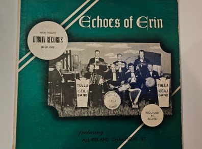 Echoes of Erin - Tulla Ceili Band Vinyl Record - Irish Traditional Music Vinyl Album