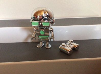 Ryans World Rare Robo silver/Chrome 3" figure