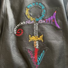 Prince Leather Biker Jacket