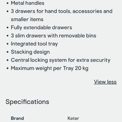 keter tool storage