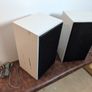 Vintage speakers, timber casing, painted Image 7